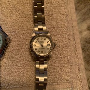 Faux Rolex with crystals
